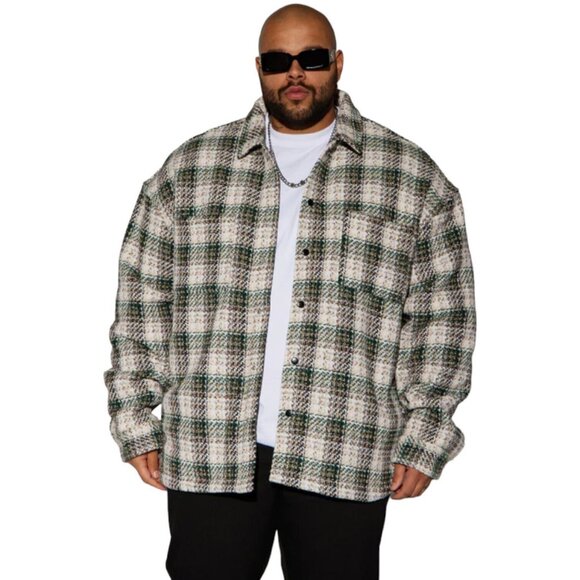 San Juan Textured Quilted Shacket Jacket Men's - Picture 4 of 6